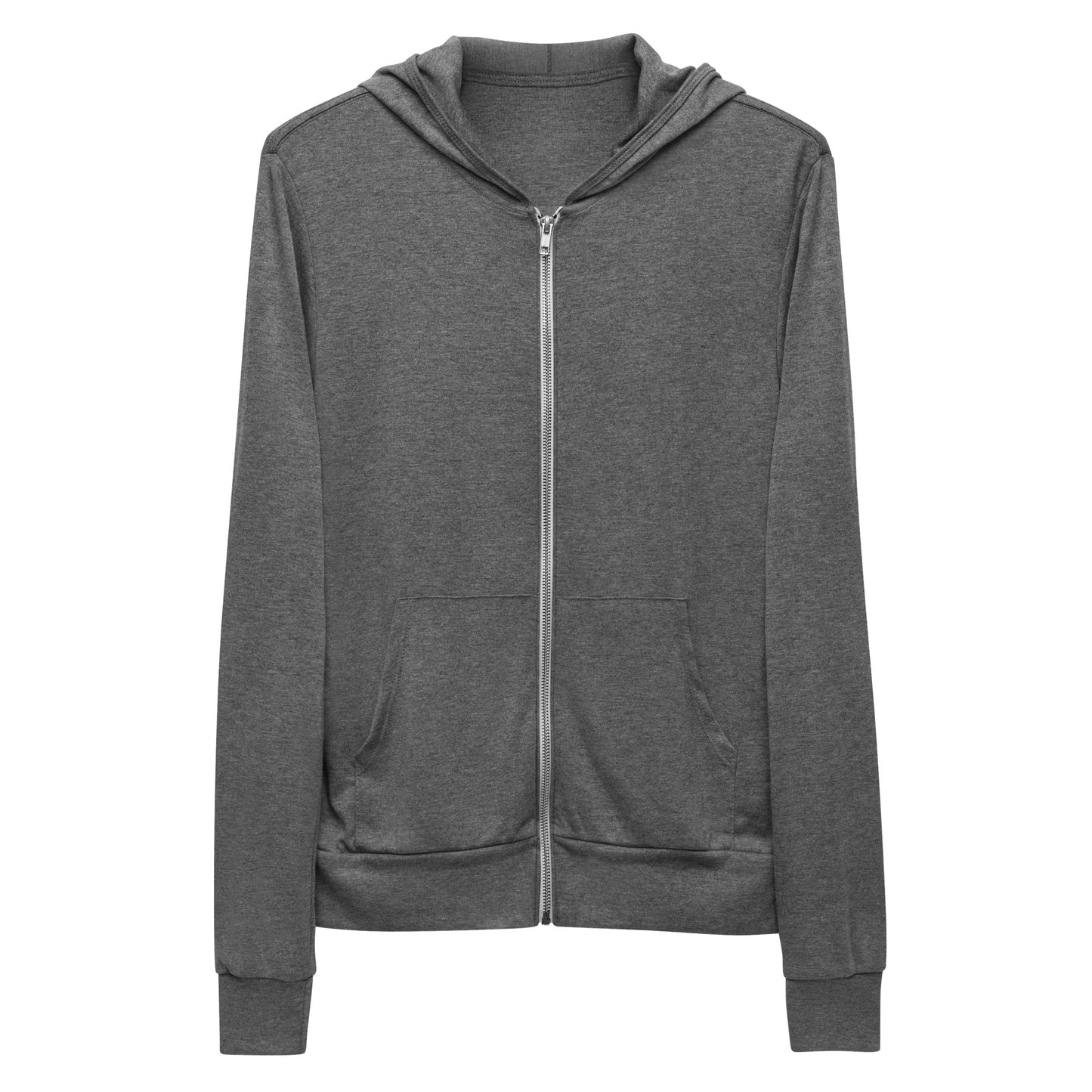 Unisex zip hoodie