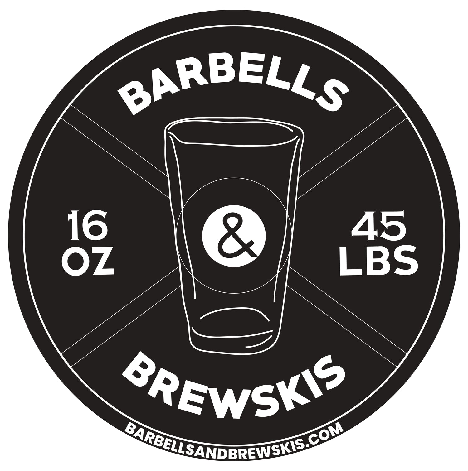 Barbells & Brewskis Brand Logo