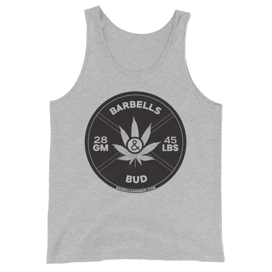 Men's Tank Top - Barbells & Bud