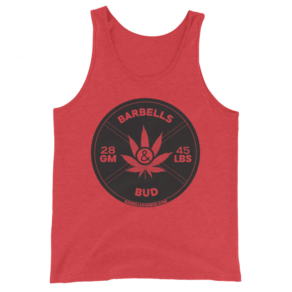 Men's Tank Top - Barbells & Bud