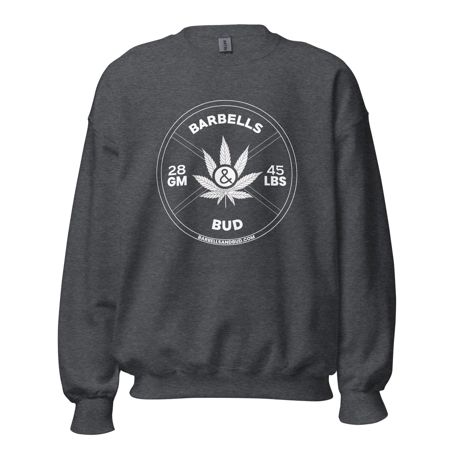 Unisex Sweatshirt - Barbells & Bud