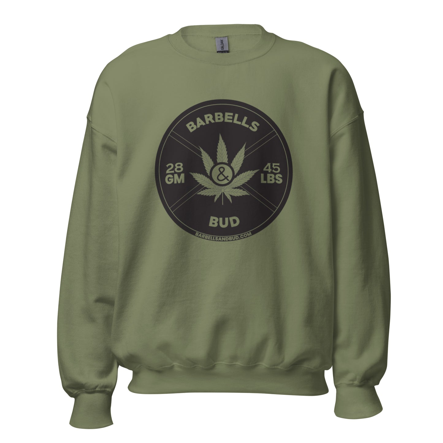 Unisex Sweatshirt - Barbells & Bud