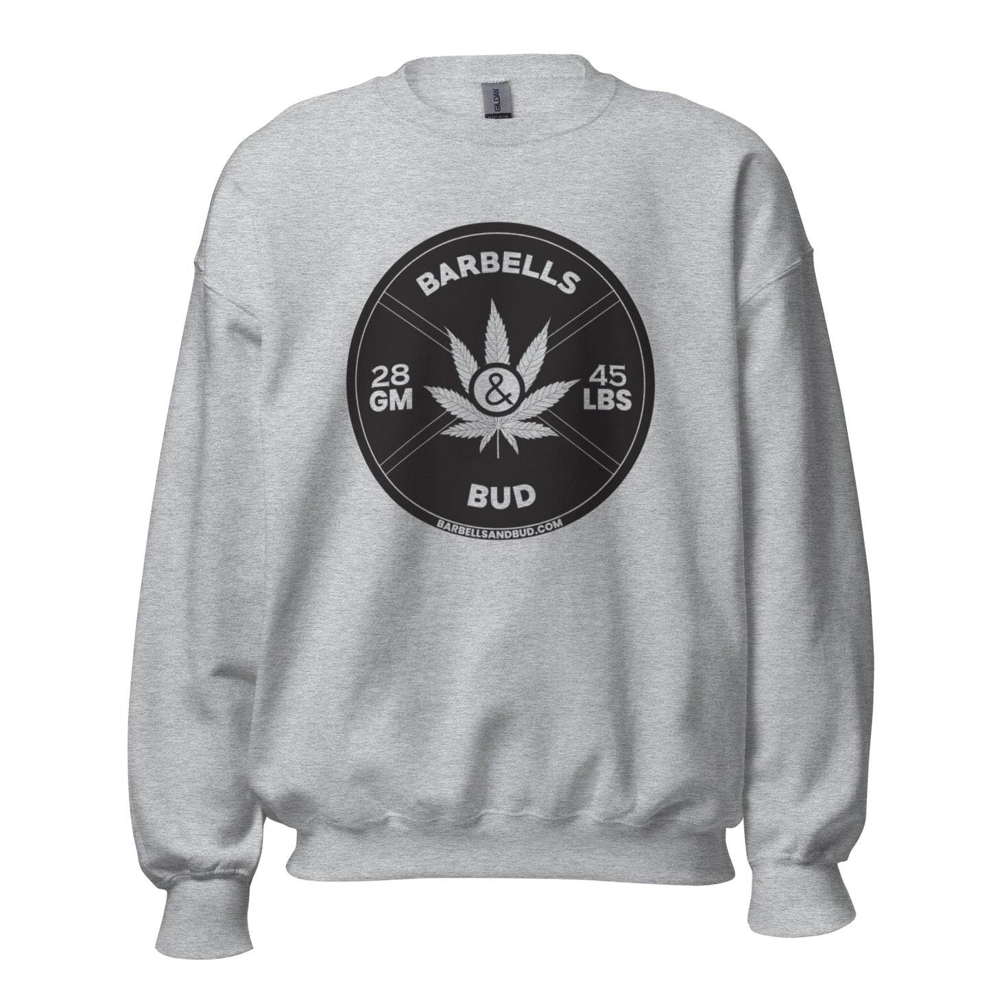 Unisex Sweatshirt - Barbells & Bud