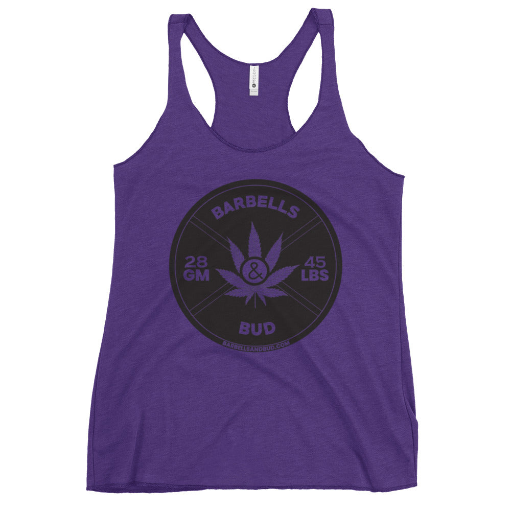 Women's Racerback Tank - Barbells & Bud