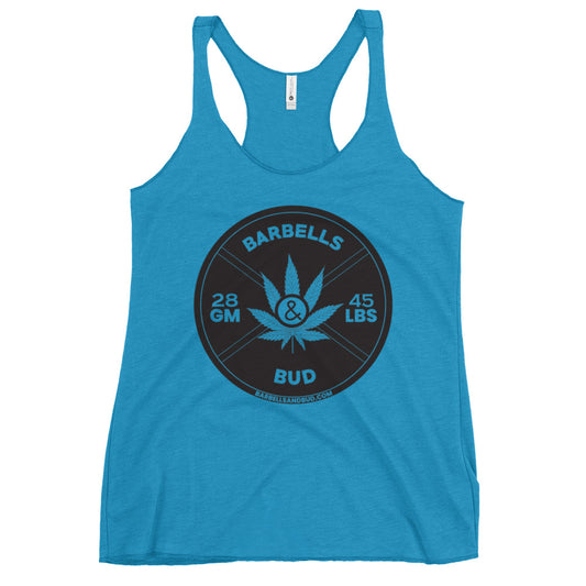 Women's Racerback Tank - Barbells & Bud