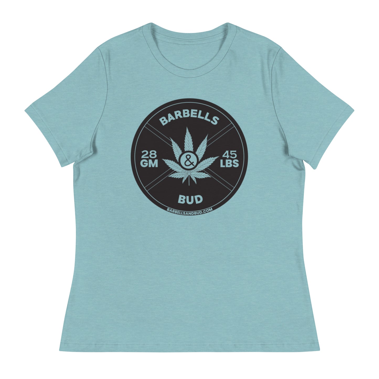 Women's Relaxed T-Shirt - Barbells & Bud