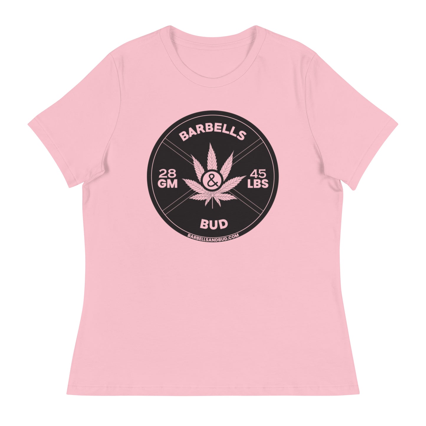 Women's Relaxed T-Shirt - Barbells & Bud